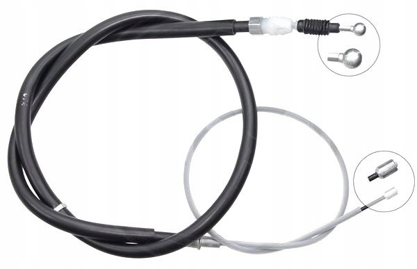 фото №1, Трос гальма ручного skoda rapid 2012-