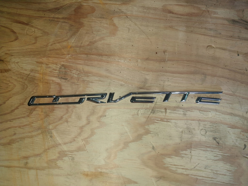 фото №1, Logo емблема бампера задня chevrolet corvette c7