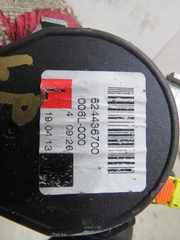 фото №3, Pas натягувач лівий перед kuga mk2