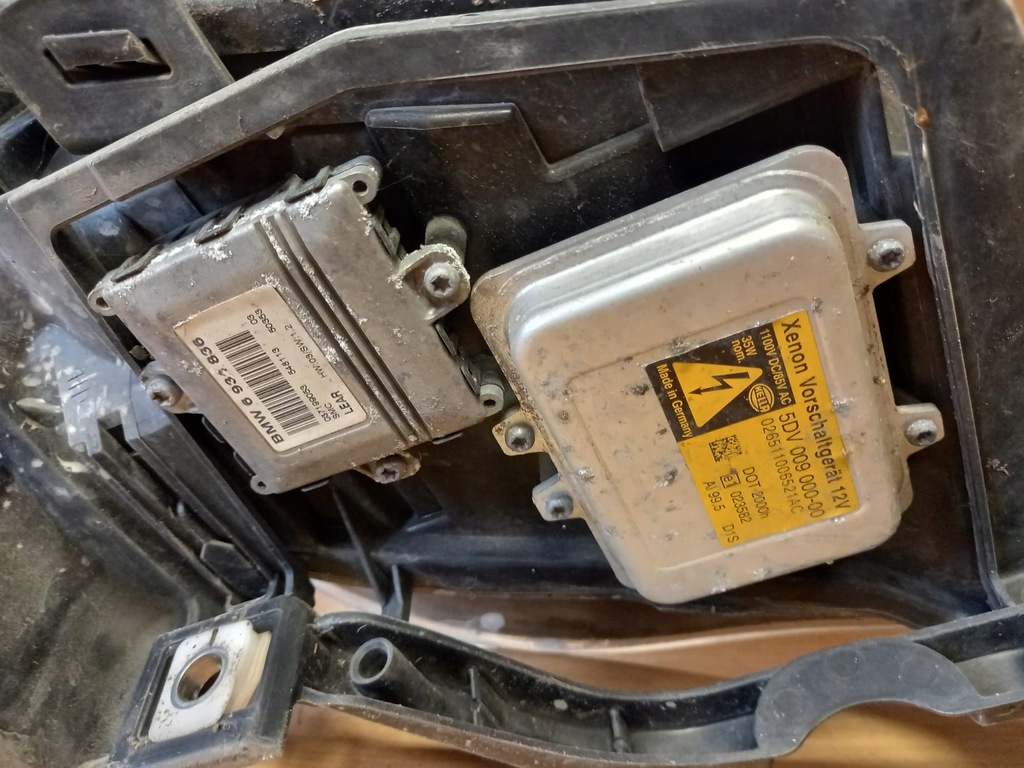 фото №15, Лампа права ліва фара bmw e60 e61 bi ксенон поворотний dynamic