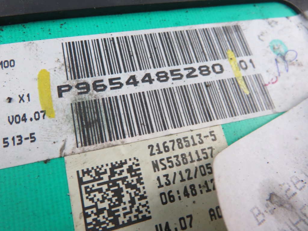 фото №8, Лічильник peugeot 307 1.6 hdi p9654485280