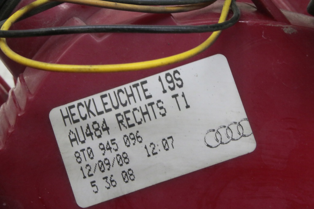 фото №8, Лампа задняя правая audi a5