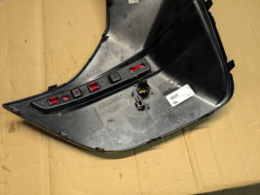 фото №8, Bmw 4 g26 8081712 накладка карбон бампера правый задняя