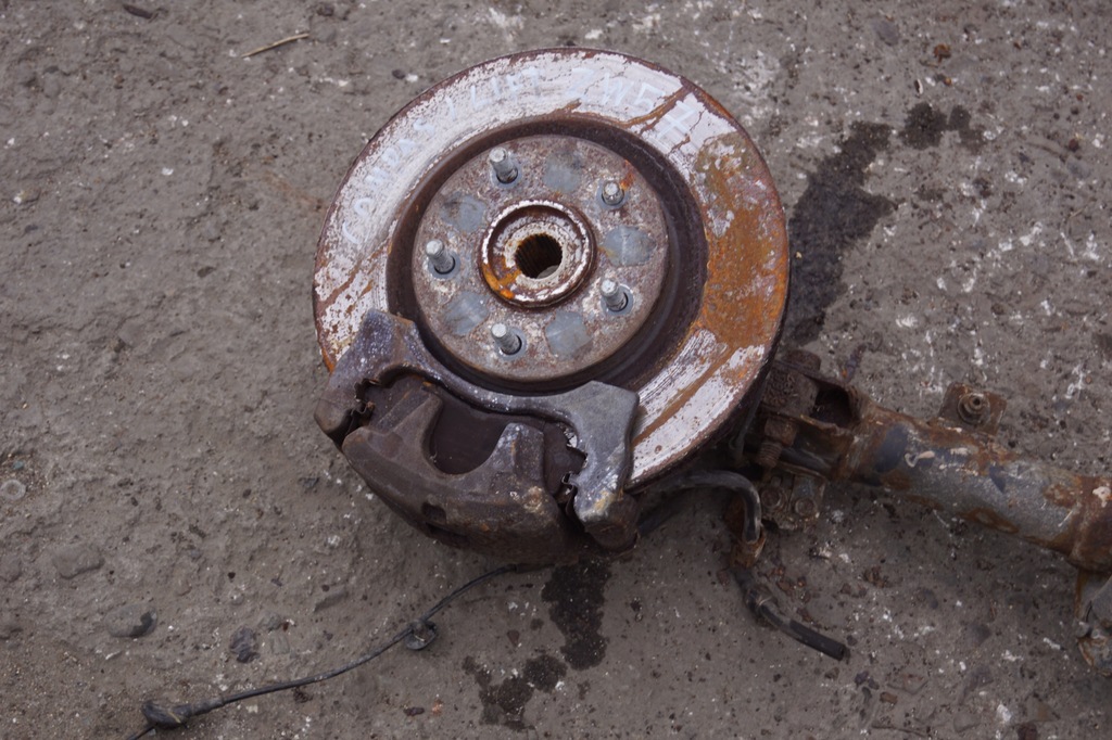 фото №5, Поворотный кулак амортизатор правый перед jeep compass i lift 2.2 crd