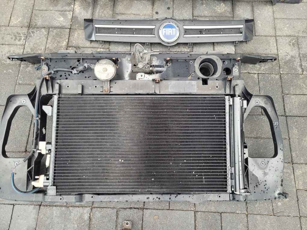 фото №9, Fiat panda ii 1.2 2004r набор капот бампер лампы europa цвет 632 кондиционер