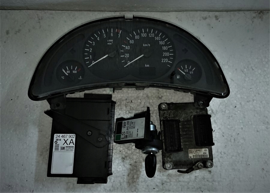 фото №1, Бортовой компьютер двигателя набор opel 24443796