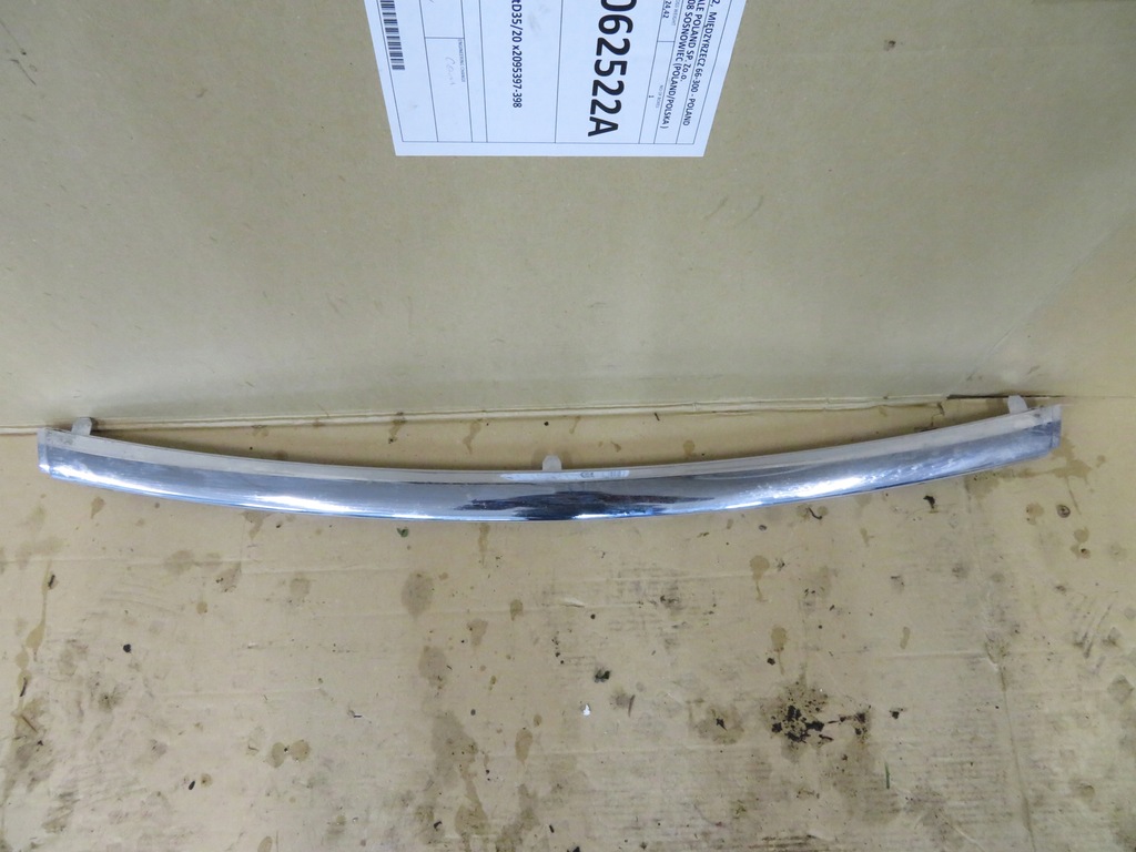 фото №1, Молдинг бампера renault grand scenic iii lift