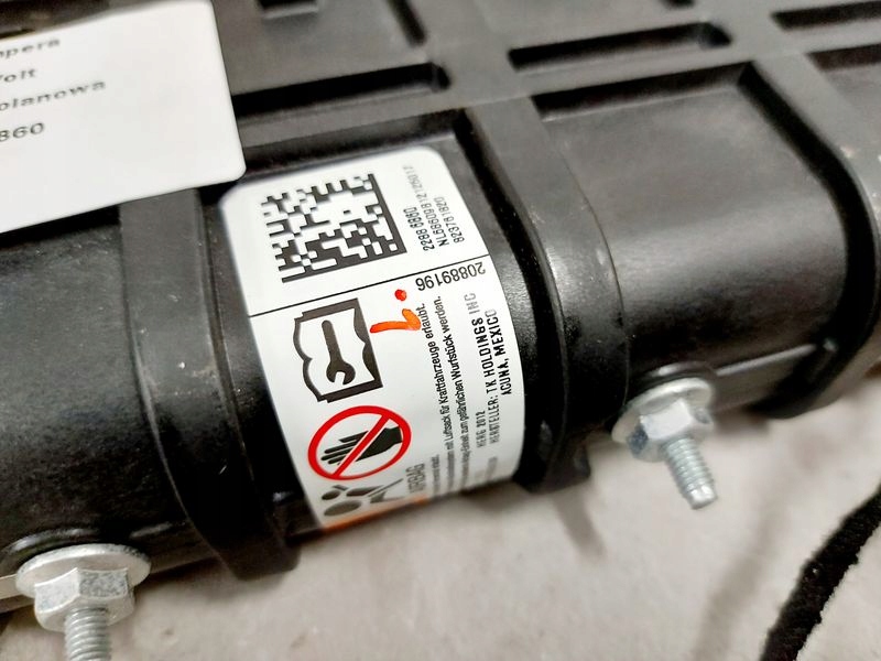 фото №6, Opel ampera chevrolet volt подушка воздушная коленная левая подушка безопасности левый