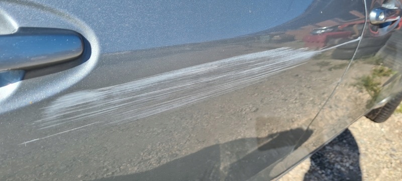 фото №2, Toyota yaris ii 05- дверь задняя правое 1f8