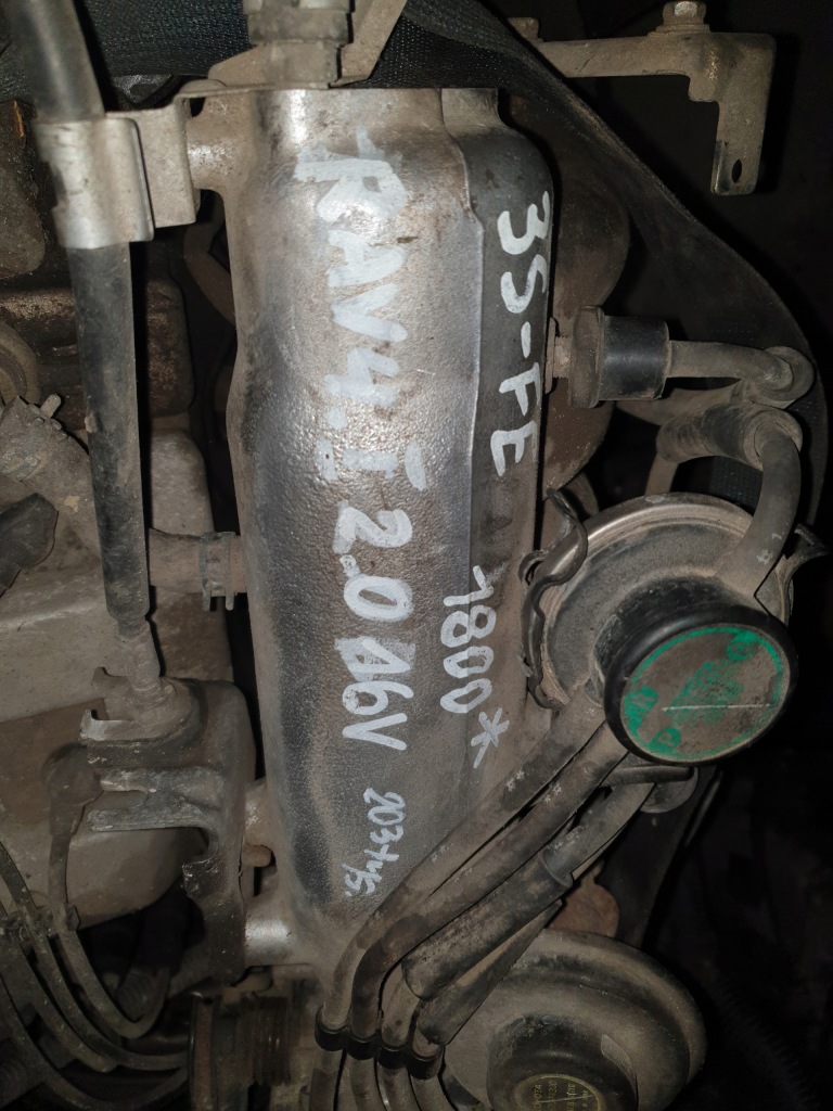 фото №9, Двигатель голый блок двигателя toyota rav4 2.0 16v 3s-fe