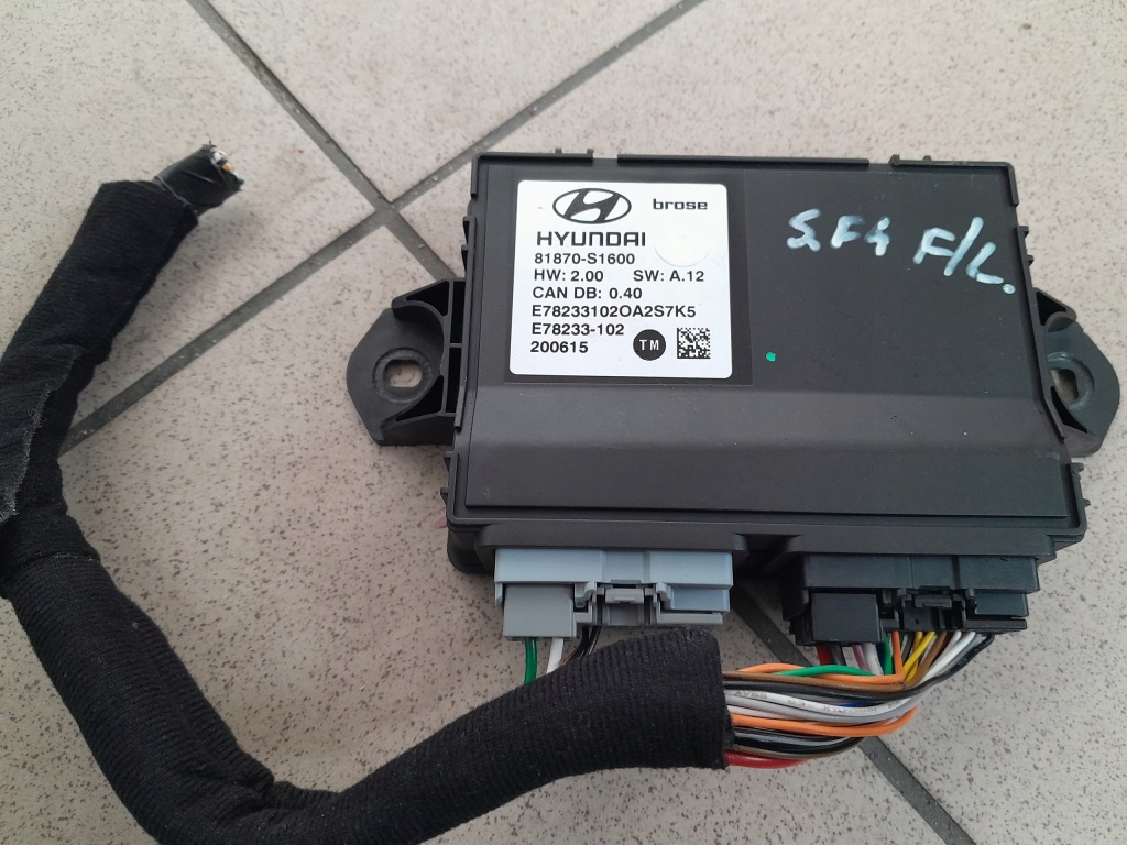 фото №1, Hyundai santa fe iv модуль блок управления 81870-s1600