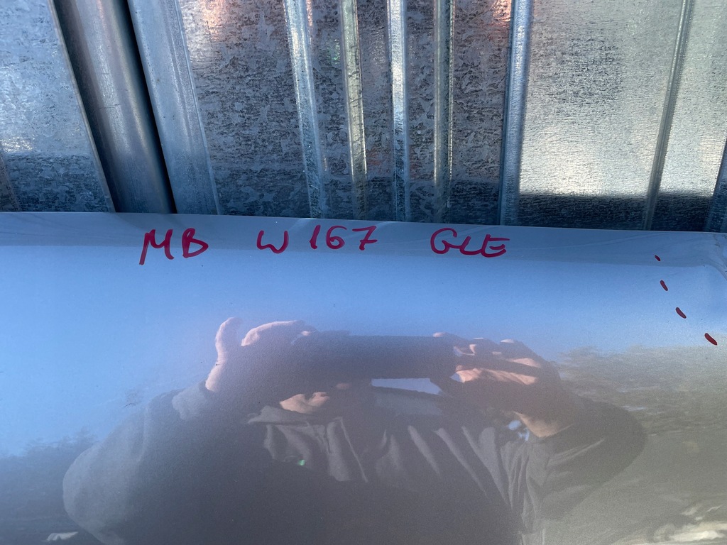 фото №6, Капот крышка двигателя mercedes gle w167 19-