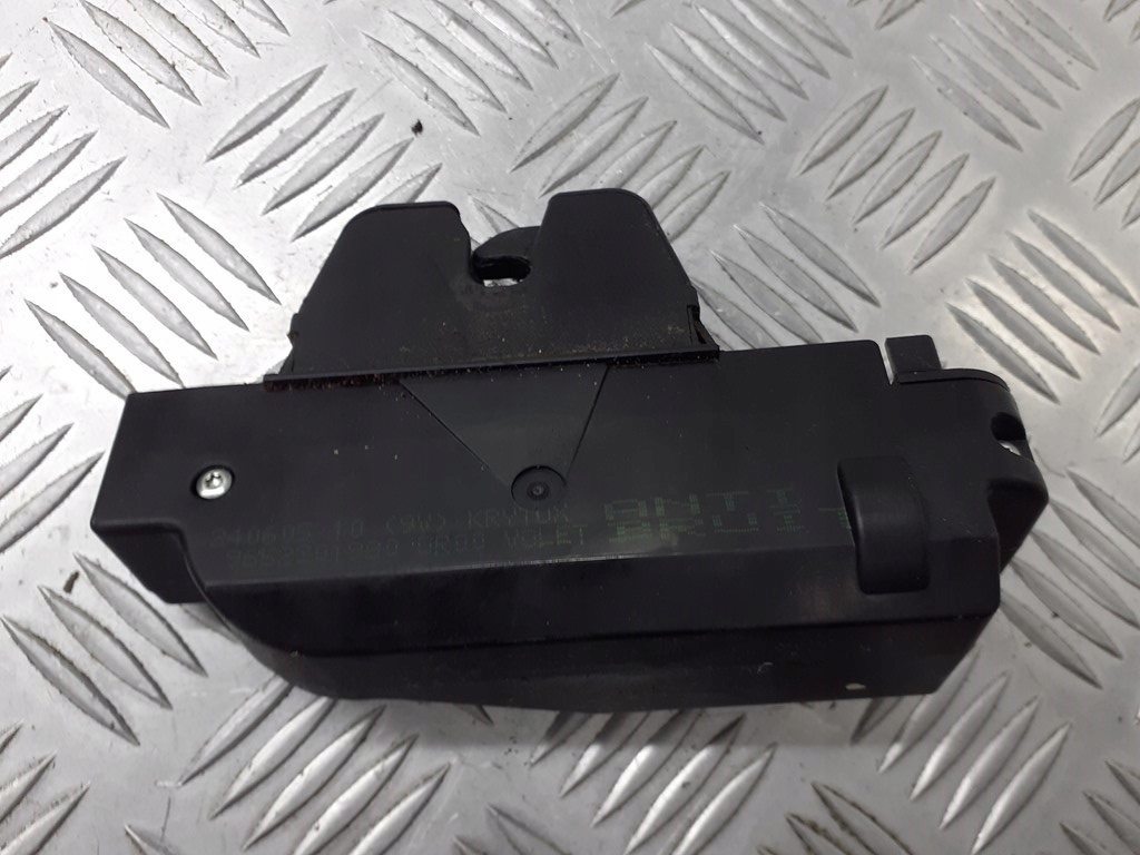 фото №1, Замок крышки багажника citroen c4 9652301980