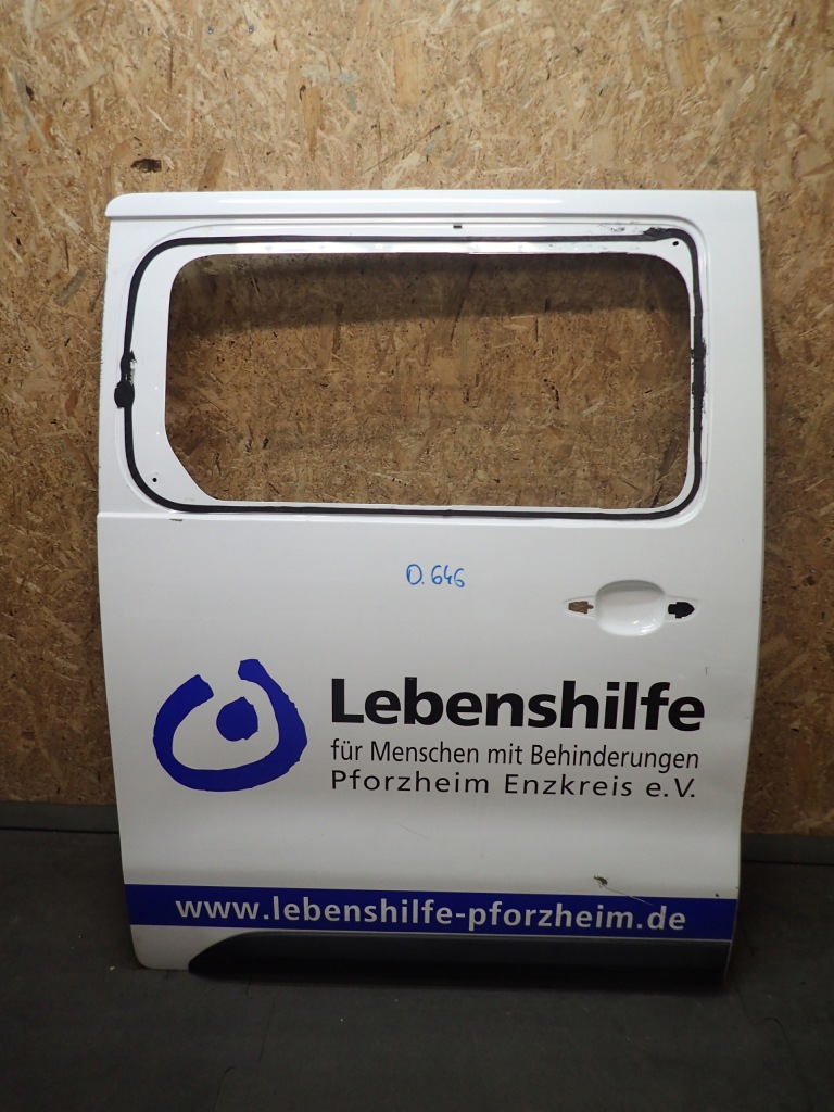 фото №1, Дверь задняя правое spacetourer zafira d life travelle