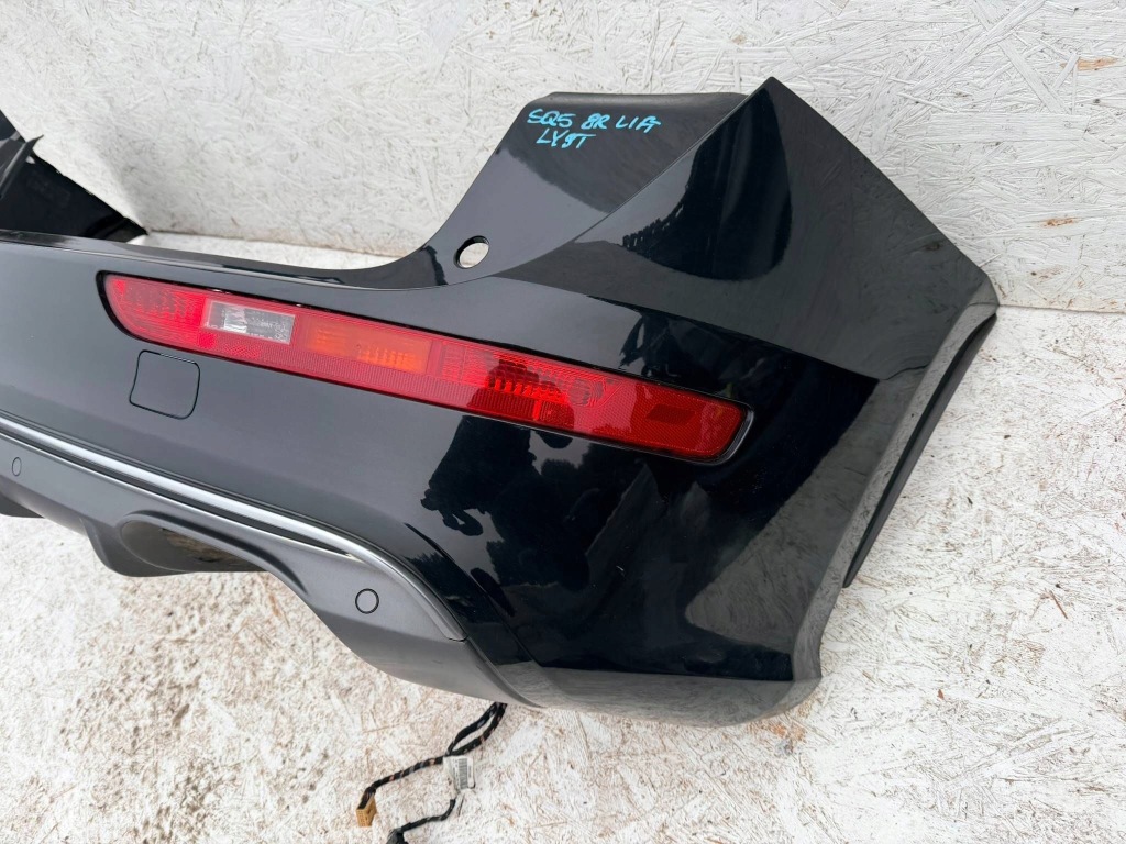 Sq5 8r рестайлинг  q5 бампер задний задний чёрный ly9t pdc хром комплектный Киев