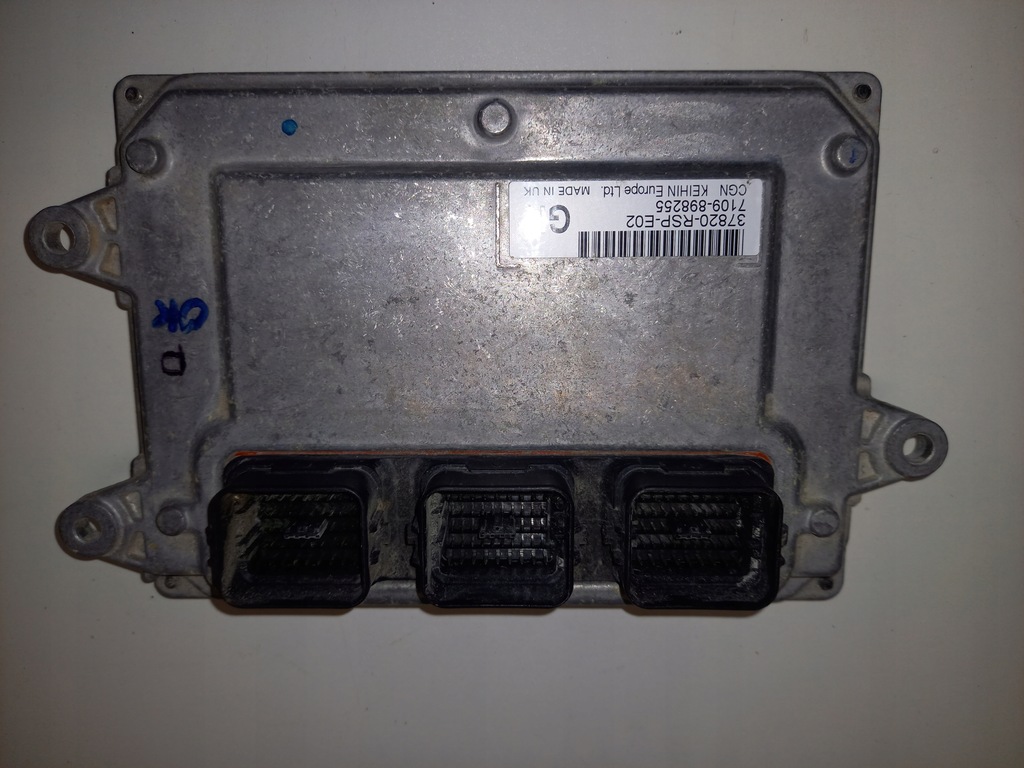 фото №2, Civic viii ufo ecu type r бортовой компьютер 37820-rsp-e02