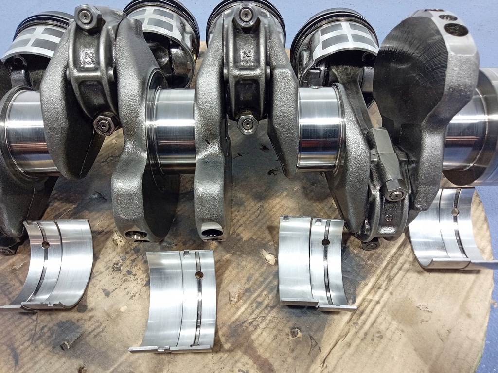 фото №4, Mitsubishi l200 iv 06- 2.5 did 4d56u wał колінчастий поршні