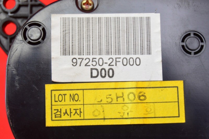 фото №9, Панель керування обдув кондиціонер 97250-2f000 kia cerato 1 i 04-06