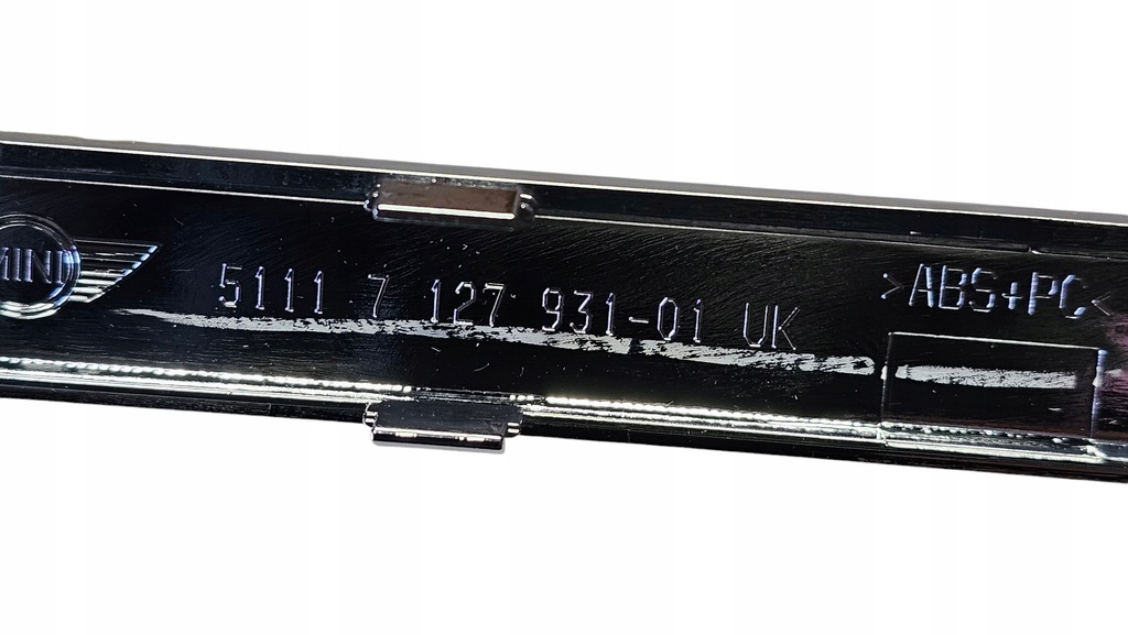 фото №5, Молдинг хром бампера mini cooper r50 r52 r53 7127931 oryg new