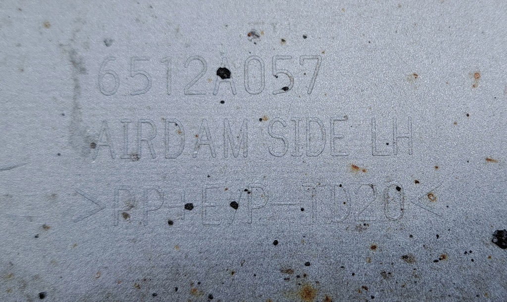 фото №11, Mitsubishi lancer viii sedan 2009 молдинг поріг ліва 6512a057 a39b