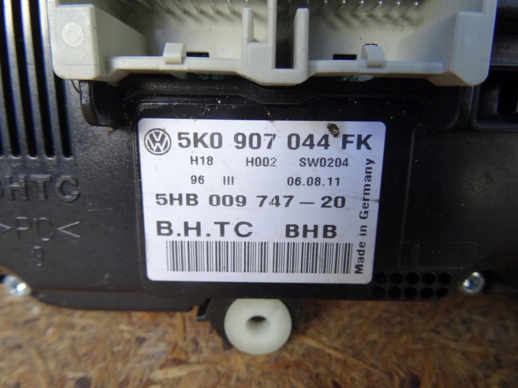 фото №10, Vw sharan seat alhambra 7n панель обдув кондиціонера 5k0907044fk