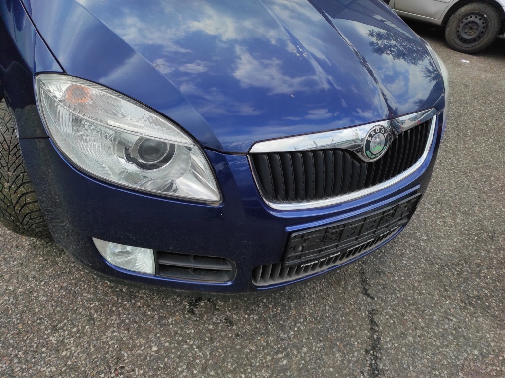 фото №1, Skoda roomster перед бампер лампа капот радиатор 1.6 b