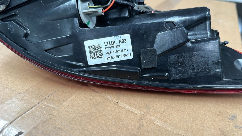 фото №4, Hyundai tucson 2018- lift лампа ліва led задня задня