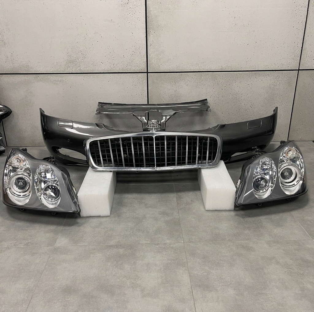фото №1, Maybach 57 перед ксенон лампа бампер pas решётка радиатора решётка радиатора