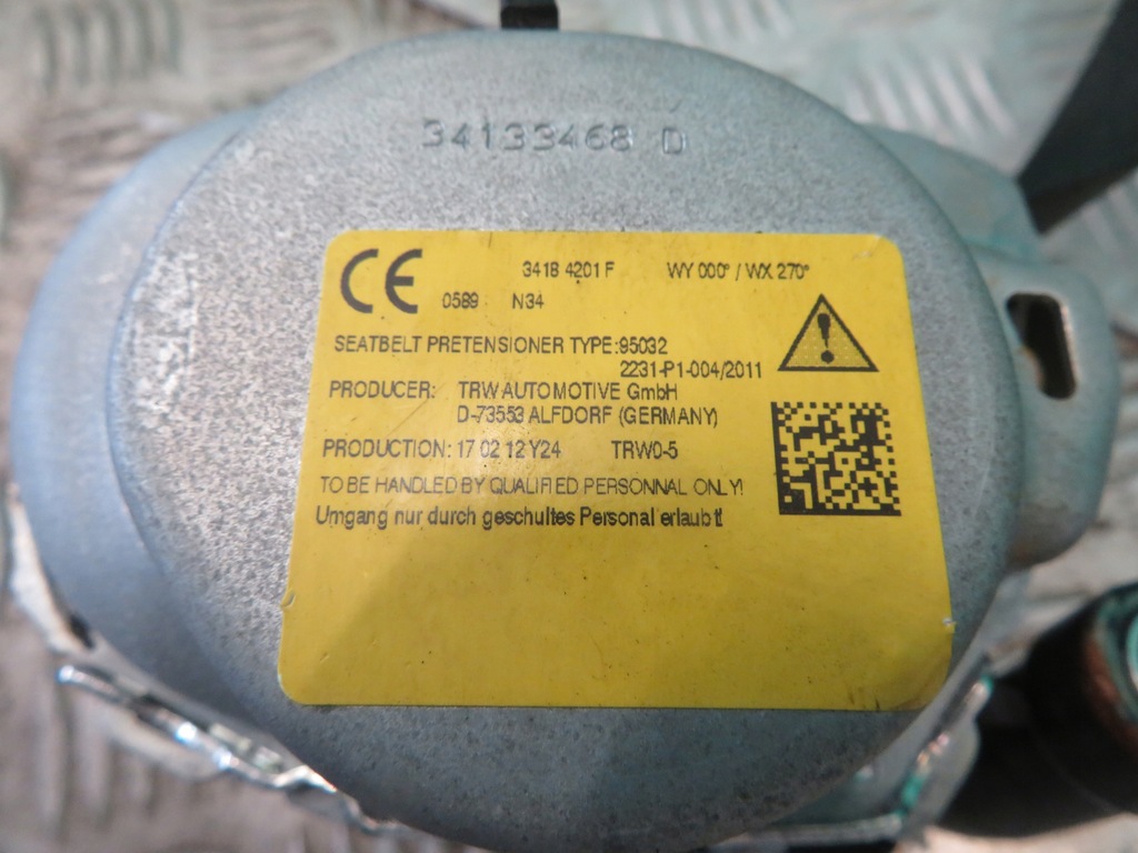 фото №5, Pas безопасности правый задняя audi a5 s5 8w sportback 3.0 tfsi 17r