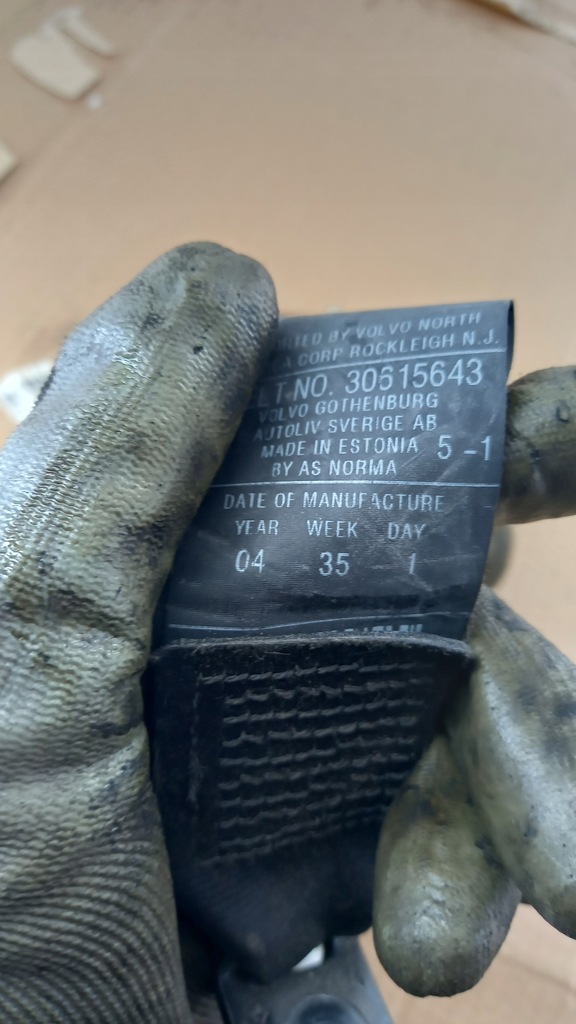 фото №4, Pas лівий задня volvo s40 04r 2.0hdi