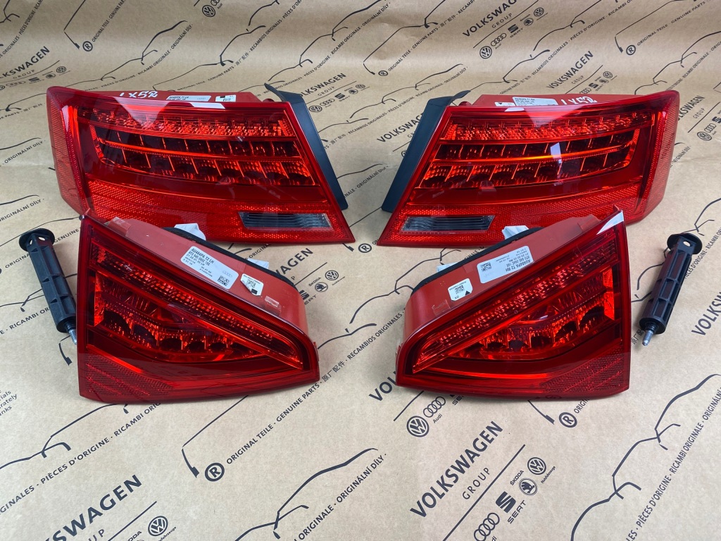 фото №1, Gd audi a5 sportback 8t8 лампа лампы задняя задние led комплект оригинальные