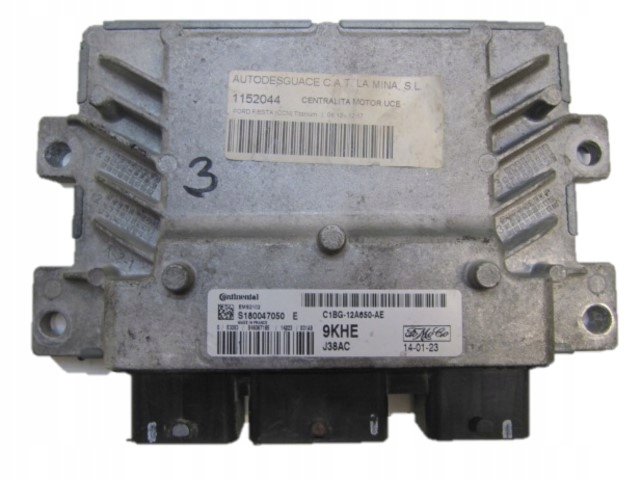фото №1, Ford fiesta mk7 бортовой компьютер блок управления c1bg-12a650-ae
