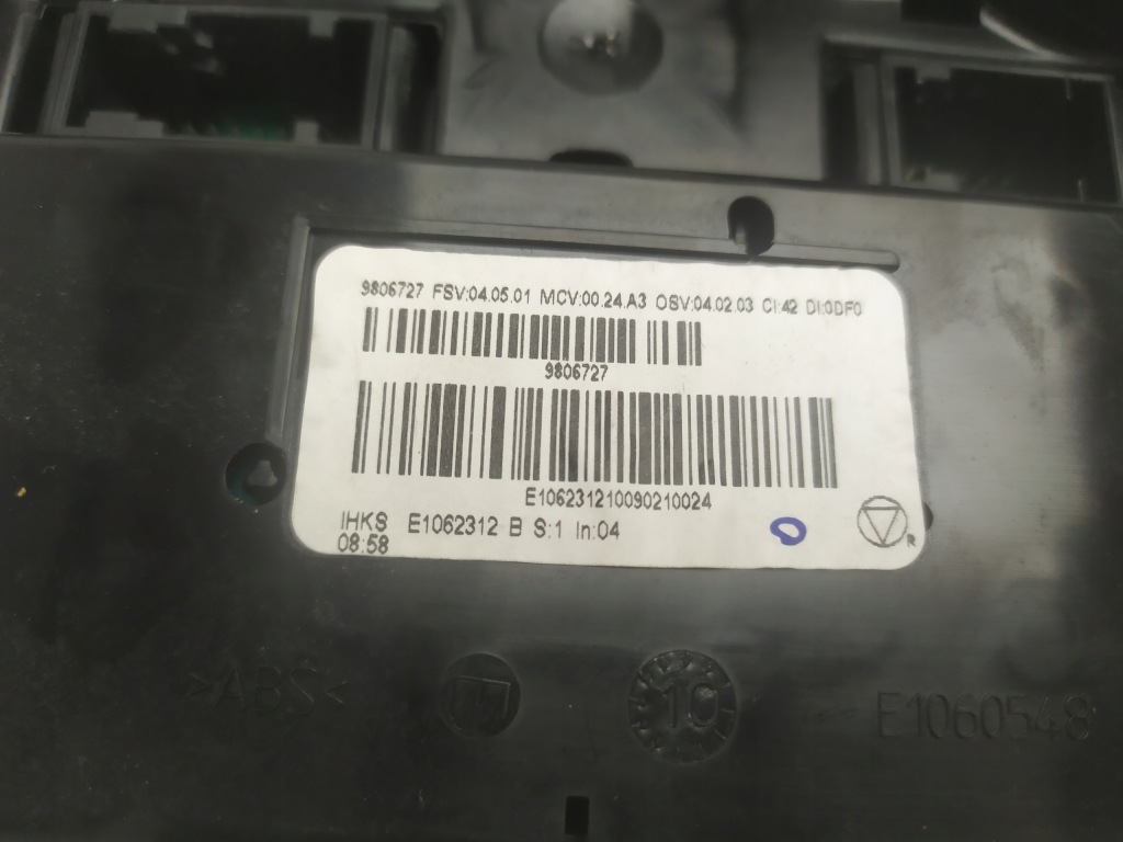 фото №2, Mini r60 r61 панель управление кондиционера 9806727