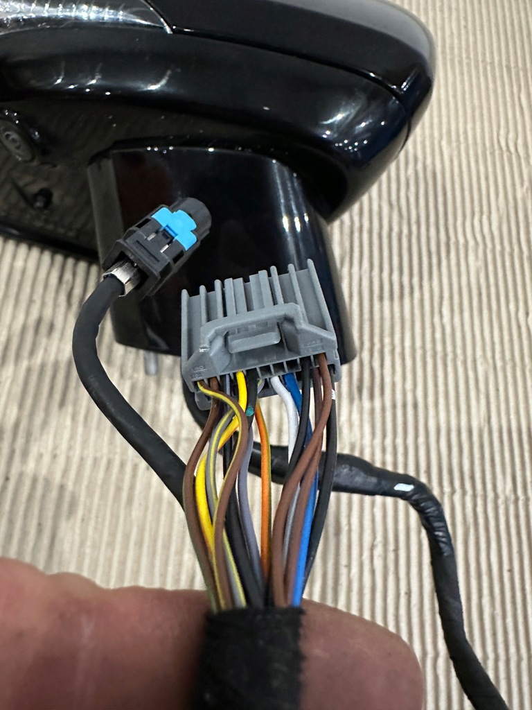 фото №11, Volvo v90 s90 зеркало правое камера фотохромный blis 15 pin + антенна