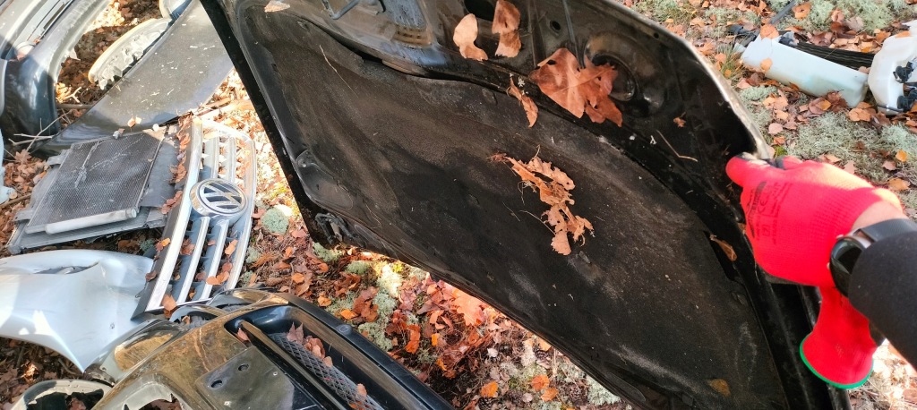 фото №6, Капот крышка двигателя vw touareg 7l i