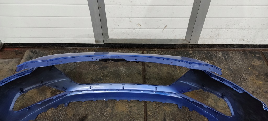 фото №9, Hyundai i20 przed lift - бампер передній niebieski