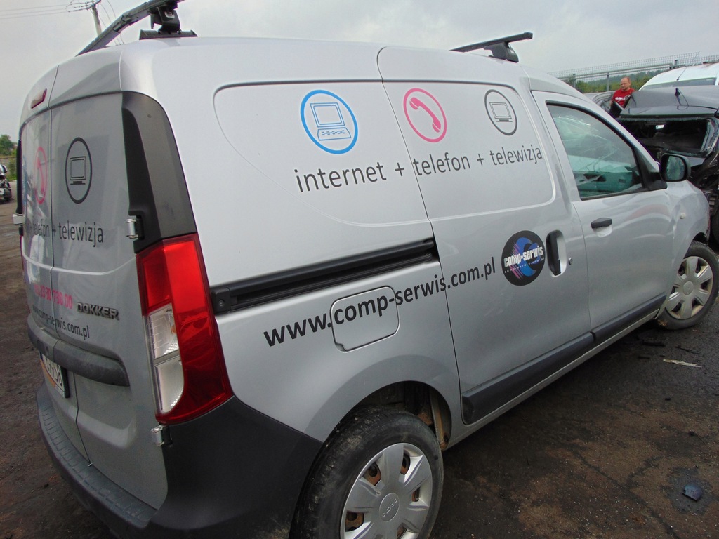 фото №1, Крыло правый задняя четверть bok dacia dokker