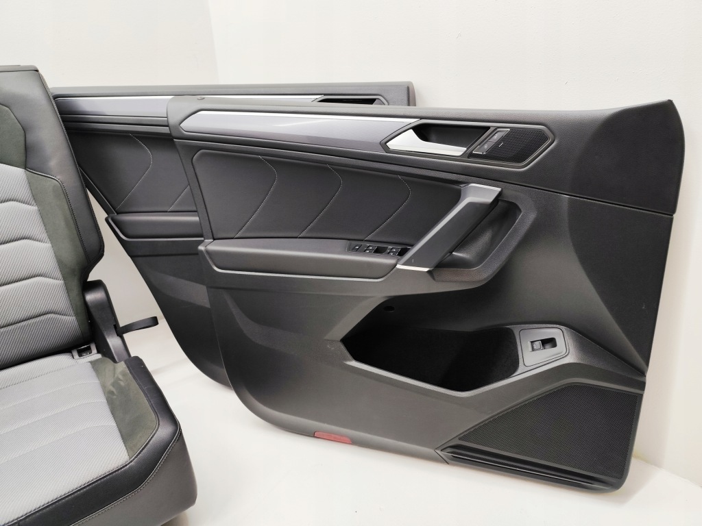 фото №10, Vw tiguan ii allspace r-line сидіння заднє сидіння обшивки 7osób комплект