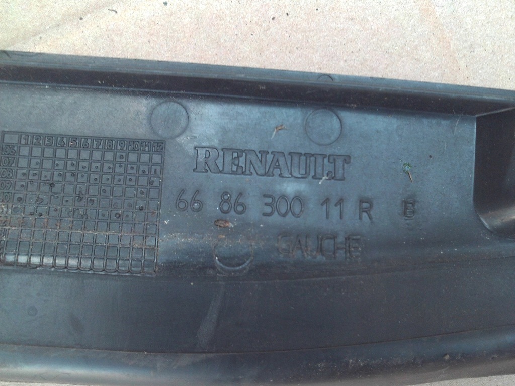 фото №11, Захист крила права renault laguna iii fl