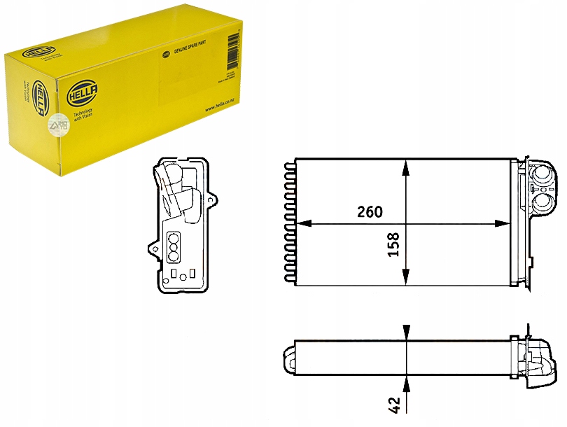 фото №1, Обігрівач renault scenic hella