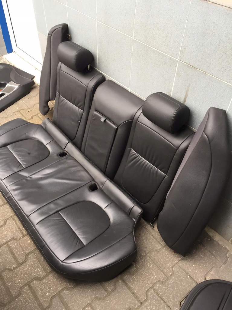 фото №6, Jaguar xf 07- сидіння заднє сидіння обшивка комплект