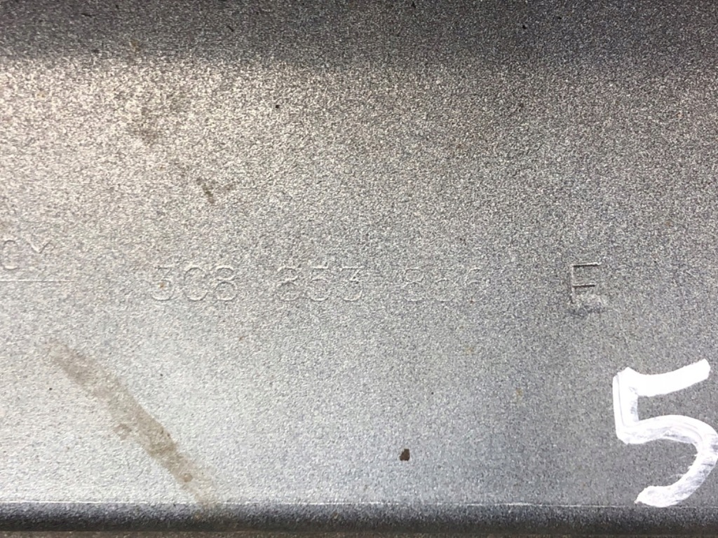 фото №11, Молдинг порог правый vw cc b7 спортивный/купе 11-16 3c8853856e