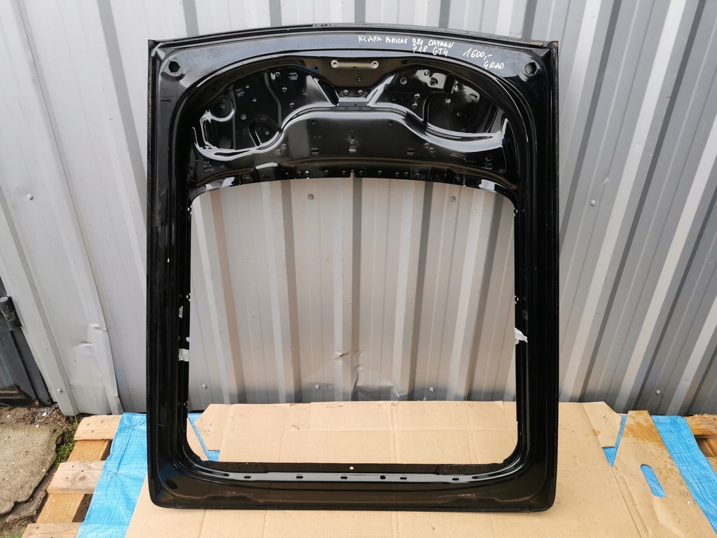 фото №8, Porsche 981 cayman 718 gt4 крышка багажника багажника задняя задняя 981512421