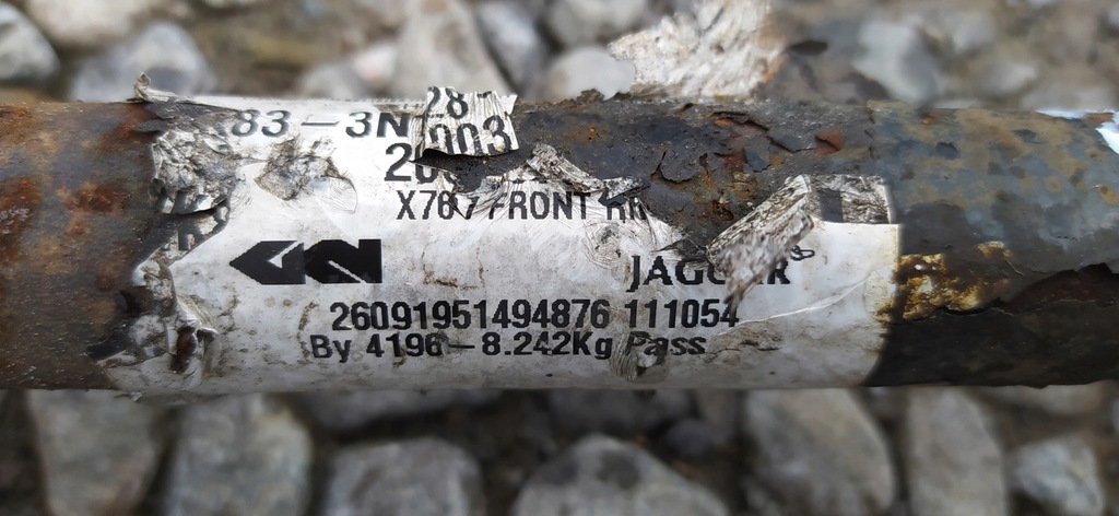 фото №4, Jaguar f-pace f pace 2.0d приводной вал правая перед передняя