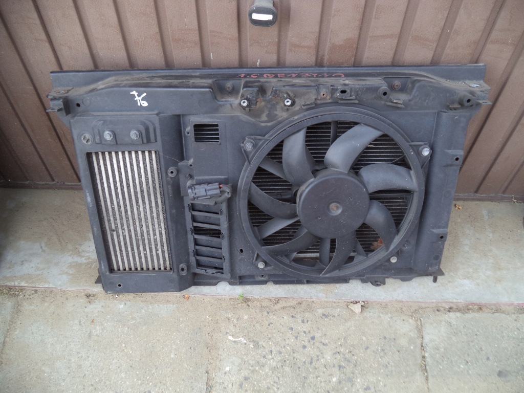 Купить Citroen c4 2 b7 1,6thp комплект радиатор вентилятор