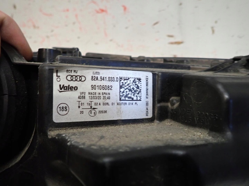 фото №7, Лампа перед передняя левая audi a1 ii 18- full led 82a941033d