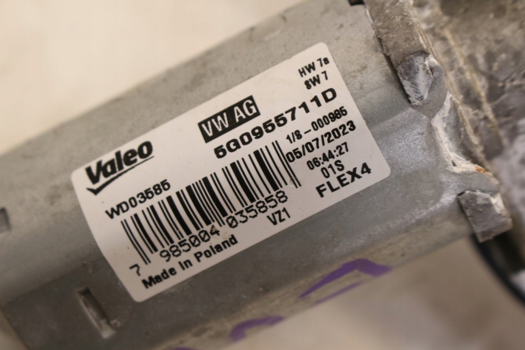 фото №5, Моторчик дворники задняя 5g0955711d vw up lift e-up 23r.