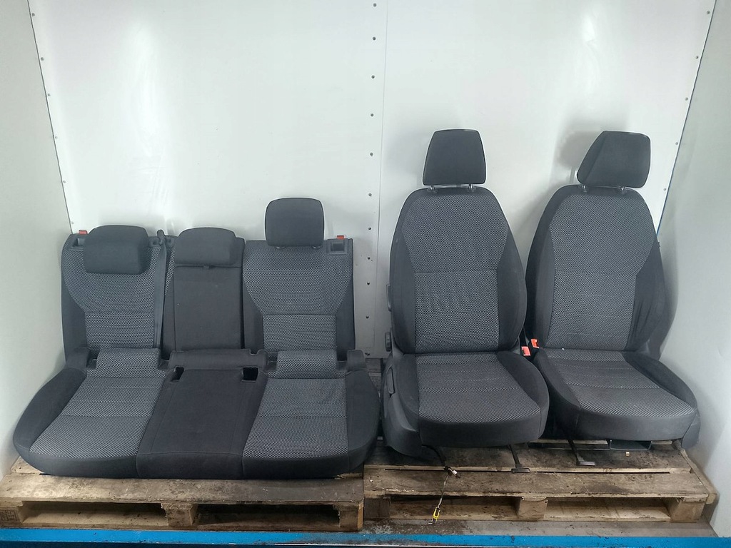 фото №10, Сиденья заднее сиденье обшивки комплект skoda octavia iii liftback