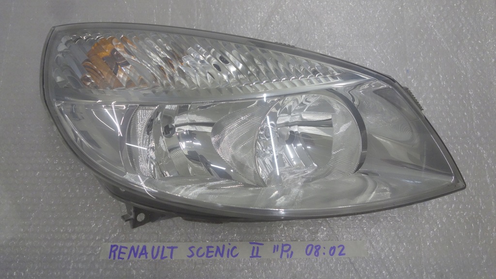 фото №1, Фара лампа правый перед renault scenic ii 2