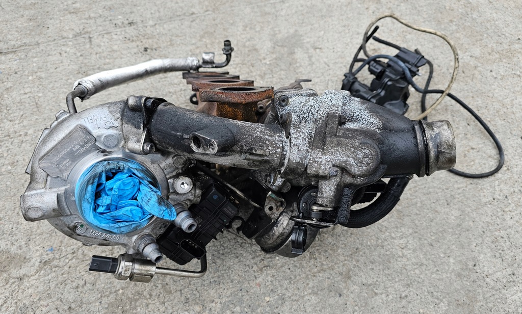 фото №5, Bmw x1 f48 x2 f39 2.5dx турбонагнетатель малый большая 8513583 8513585